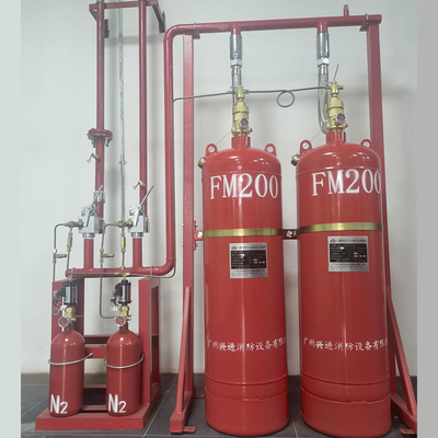 Three Activating Mode FM200 Fire Suppression System Without Driving Device
