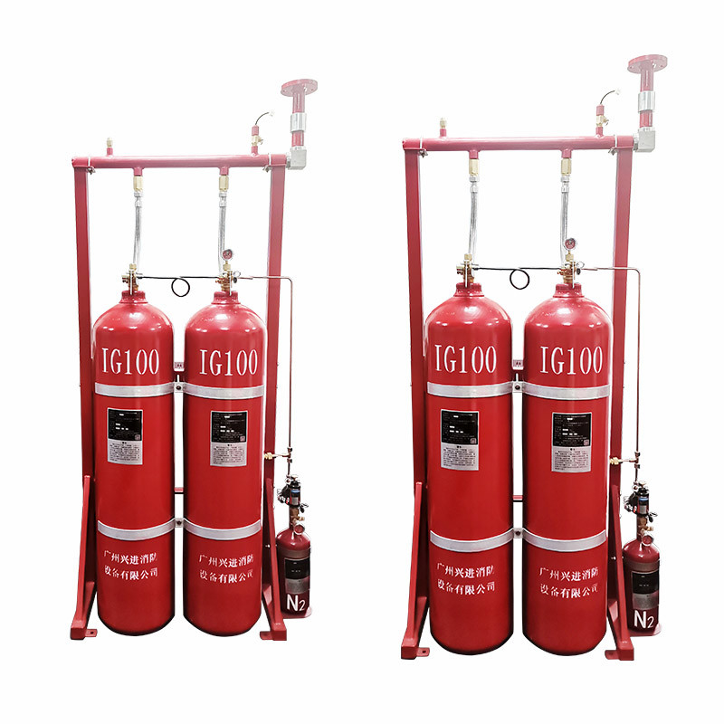 Easy Installation Inert Gas Fire Suppression System Automatic Or Manual Start