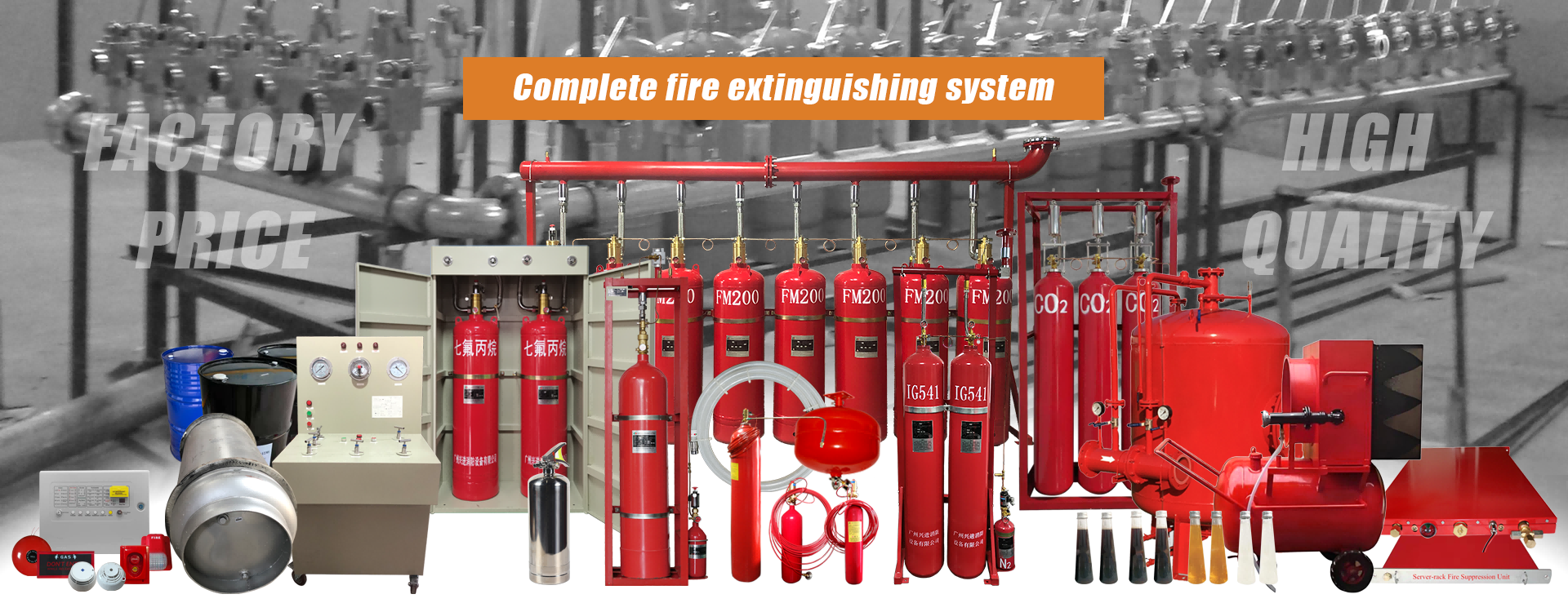 Chất lượng Hệ thống chữa cháy FM200 nhà máy