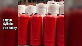 Chữa cháy xi lanh FM200 bằng thép