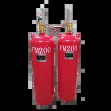 Commercial Grade FM200 Pipe Network System with Efficient Extinguishing