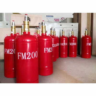 5.6Mpa Storage Pressure FM200 Gas Suppression System Quick Response Time