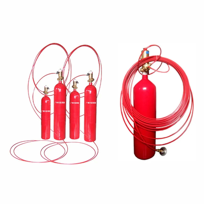 Red Quick Response Fire Detection Tube For Industrial Commercial