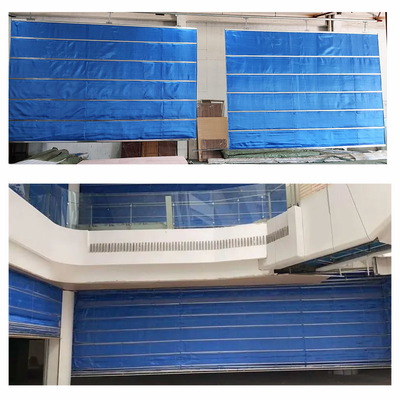 GB14102-2005 Lnorganic Fire Roller Shutter Surface Finished With Online Technical Support
