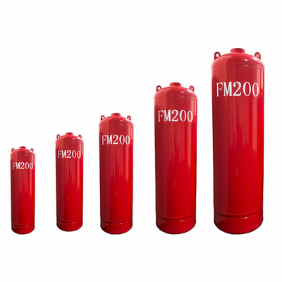 FM200 Cylinder For Fire Suppression System With Safe And Eco-Friendly Gas